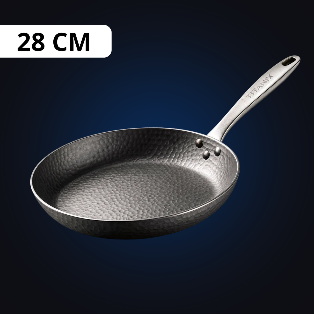Poêle 100% Titane Pur Pour Une Cuisine Sans Toxines